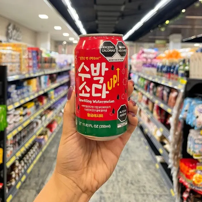 Refrigerante Coreano Melancia 