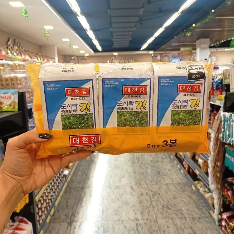 Alga Marinha Coreana Temperada 