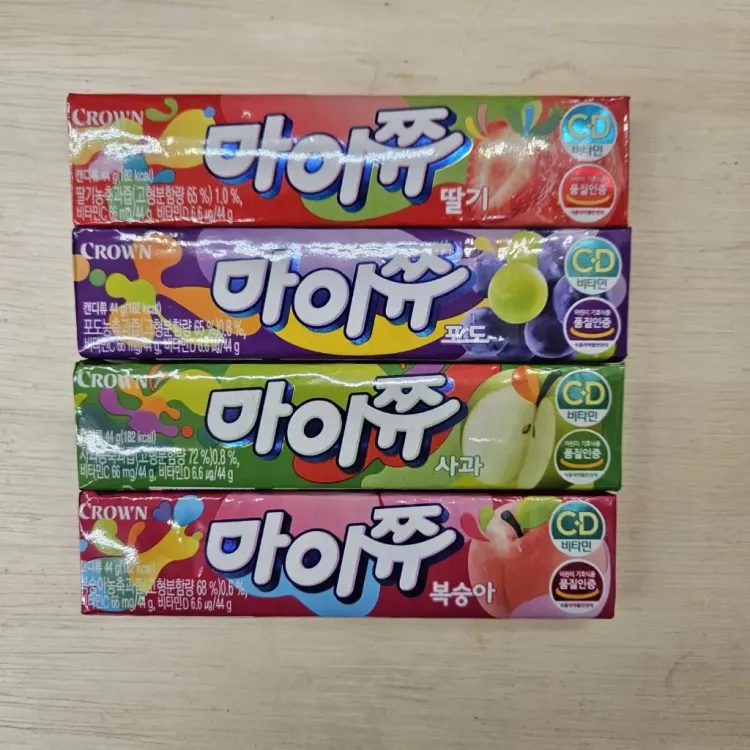 Bala Mastigável Coreana