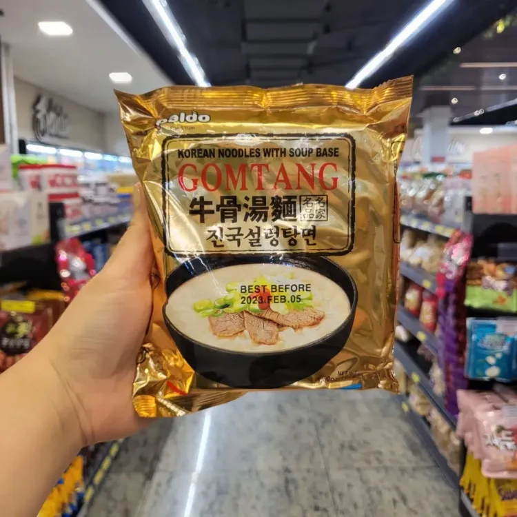 Macarrão Instantâneo Coreano Gomtang
