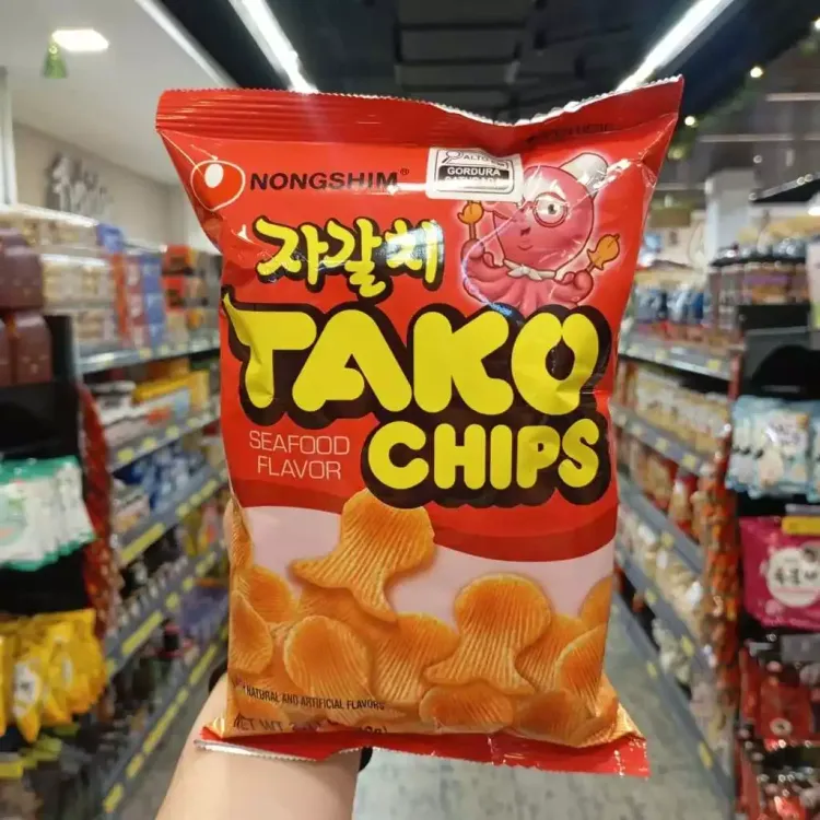 Salgadinho de Polvo Tako