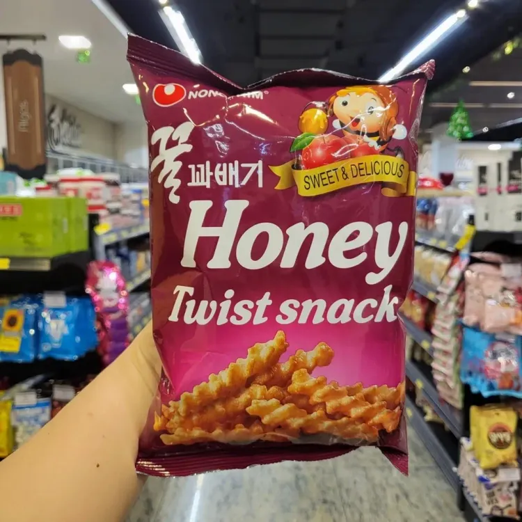 Salgadinho Coreano Honey Twist Snack