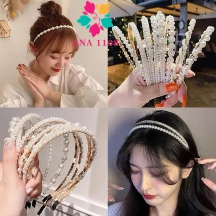 Tiara de Pérola/Arquinho de Pérolas