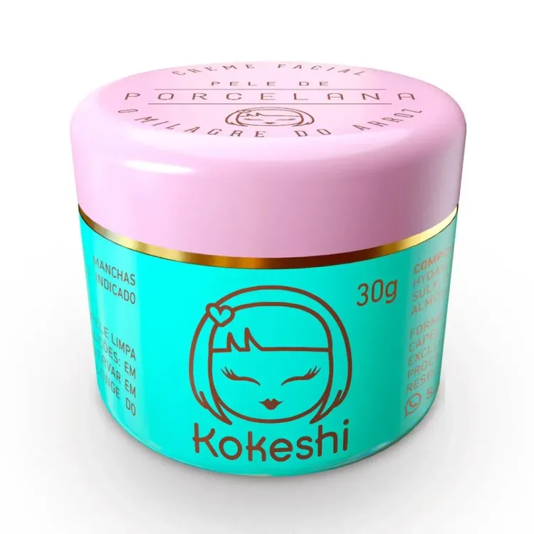 Hidratante Creme Facial Kokeshi 