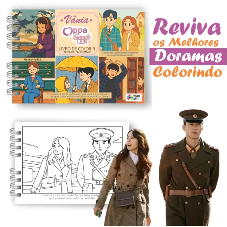 Oppa Goods Livro de Colorir