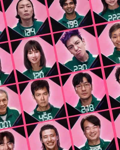 Jogo da memoria: Round 6 - Personagens